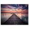 Designart - Colorful Sunset Over Lake - Landscape Photography Canvas Print